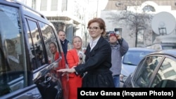 Ioana Basescu, a volt román elnök Traian Basescu lánya 2016-ban.