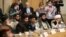 Taliban and other officials attend the Afghan peace conference hosted by Russia in Moscow on March 18.