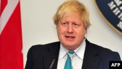 Министр иностранных дел Великобритании Борис Джонсон 