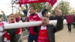 «Мы прыехалі, каб убачыць Глеба!» — фанаты «Арсэналу» ў Менску