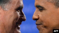 Barack Obama və Mitt Romney