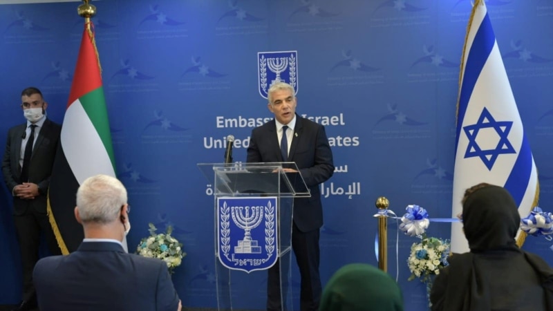 وزیر خارجه اسرائیل در سفرش به ابوظبی با زید آلنهیان دیدار کرد