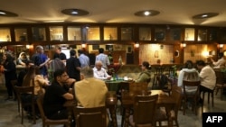 A Tehran cafe in May 2025