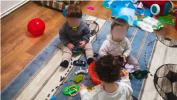 Copii, la creșa de tip familial „Cuibușor” din Cahul