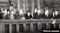 Lideri PCR la o sesiune M.A.N., 4.12.1950, București