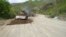 The construction in Kelbajar of a new highway connecting Nagorno-Karabakh to Armenia, 5May2014. (Photo courtesy of the All-Armenian Fund Hayastan.)