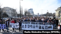 Protesti nakon tramvajske nesreće 12. februara, Sarajevo, 27. februar 2025.