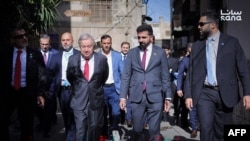  تصویر از جریان بازدید سرمنشی سازمان ملل متحد از سوریه
