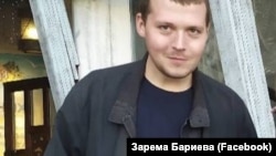 Арсений Дячкин, фото с Фейсбук-страницы правозащитницы, менеджера КРЦ Заремы Бариевой