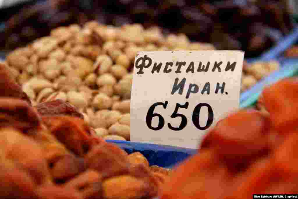 На &quot;Дыйкане&quot; продается сельхозпродукция не только местного производства.