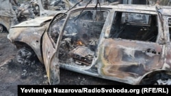 Наслідки одного з попередніх ударів по Запоріжжю, липень 2026 року