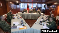 Sastanak predstavnika oružanih snaga Albanije, Kosova i Hrvatske, 11. febnruar 2026.