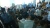 Armenia - A chaotic scene at the trial of arrested radical opposition members in Yerevan, 28Jun2017.