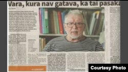 Uldis Berziņs'in müsahibəsi