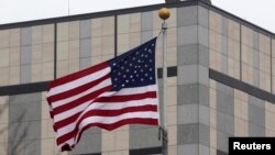 The U.S. embassy in Kyiv has not yet commented on the incident. (file photo)