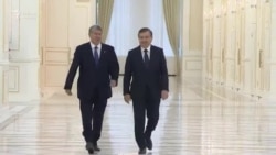 Встреча Атамбаева и Мирзиеева