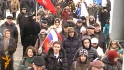 Митинг на проспекте Сахарова: люди