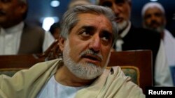 Кандидат в президенты Афганистана Абдулла Абдулла. 
