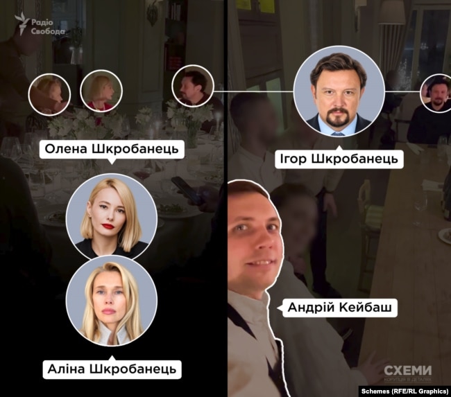 Аліна Шкробанець разом з чоловіком та донькою відвідують ресторан La Veranda, грудень 2022