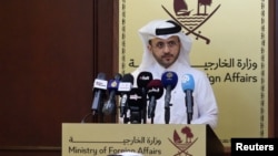 Qatari Foreign Ministry spokesman Majed Al Ansari (file photo)