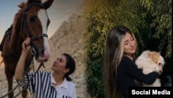 ترانه رحیمی (چپ) به همراه خواهرش رومینا در این پرونده در مظان اتهام است
