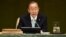 UN Secretary-General Ban Ki-moon called for international assistance to solve the world's crises, saying that leadership is about "finding the seeds of hope and nurturing them into something bigger."