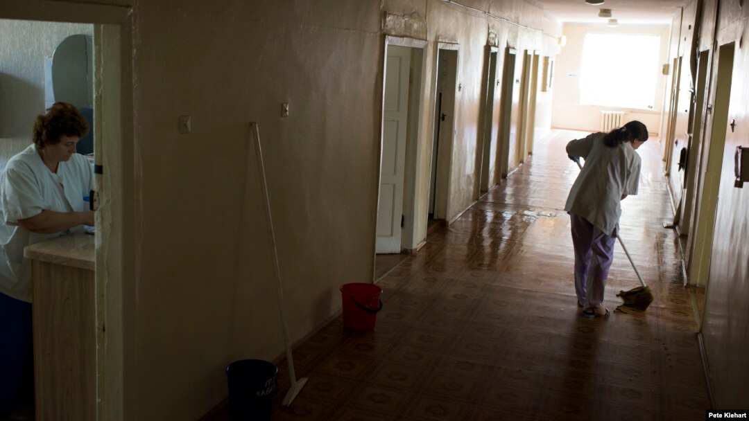 Many of the hospitals used to treat Ukrainian soldiers wounded at the front are archaic relics of the Soviet era. 