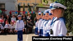 «Військовий парад» дошкільнят у Севастополі