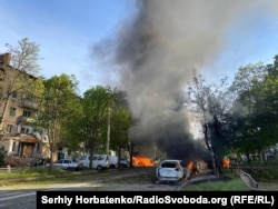 Наслідки російського авіаудару по центру Краматорська, 5 травня 2026 року