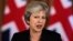 Kryeministrja britanike, Theresa May.