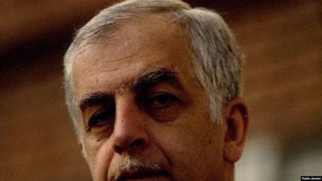 Former Georgian President Zviad Gamsakhurdia in an undated photo