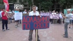 Protest penzionera u Beogradu: Idemo u Strazbur po svoje