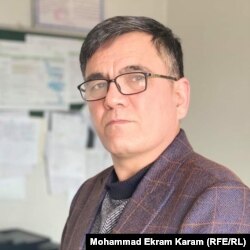 حمید عظیمی، سرپرست دفتر ساحوی کمیسیون حقوق بشر در ولایت فاریاب