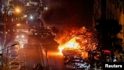 Протести в Ірані, кадр із Тегерана