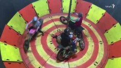 ویدئوی کوتاه؛ «با حجاب» ولی بدون کلاه ایمنی