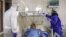 Nurses caring for coronavirus patients in a hospital in Iran. May 14, 2020
