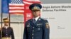 A Romanian officer awaits a ceremony marking the construction of a U.S. Aegis Ashore missile-defense base in Deveselu, Romania, in 2013. The system has long been a worry for Russia.