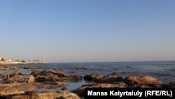 Каспий жағалауы. 