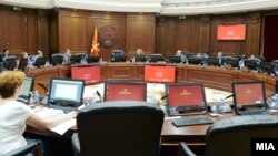 Илустрација - седница на владата на Република Македонија