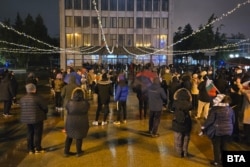 Протест във Видин се проведе за втора поредна вечер, 3 декември 2025 г.