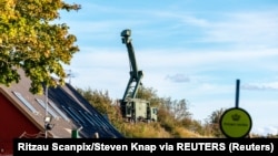 საილუსტრაციო ფოტო. დანიის არმიის მობილური რადიოლოკაციური დანადგარი