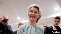 Predsednica Evropske komisije Ursula von der Leyen u Sloveniji, 2. septembra 2024.