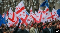 Slavlje na ulicama Tbilisija, 15. decembar 2023.