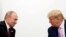 Дональд Трамп и Владимир Путин во время саммита «Группы двадцати» в японской Осаке в 2019 году