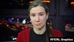 Yekaterina Schulmann, political scientist, professor, and commentator on Russian affairs (file photo)