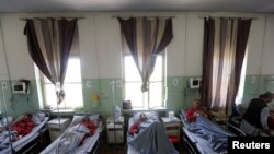 Pamje nga një spital në Kabul të Afganistanit