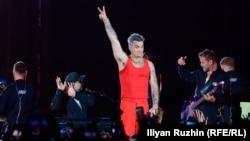 Роби Вилијамс на концерт во Софија