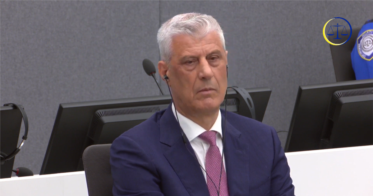 Hague Court Finds Former Kosovo President Thaci Criminially Responsible For War Crimes