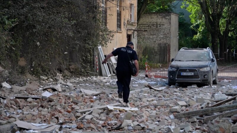 Russia Targets Western Ukraine In Massive Overnight Strikes