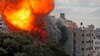 Внаслідок ізраїльських ударів були зруйновані три багатоповерхівки, в яких, за даними ізраїльської сторони, розташовувалися об’єкти «Хамасу»